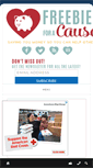 Mobile Screenshot of freebiesforacause.com